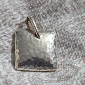 Silpada 925 Sterling Silver Hammered Pendant